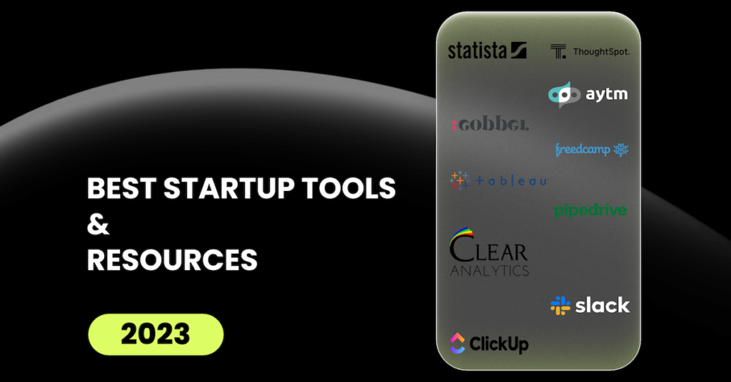 best startup tools resources 2023