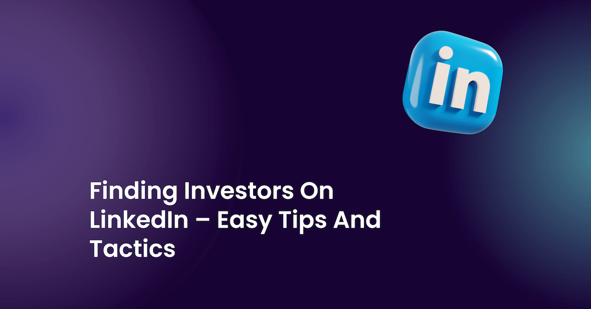 find investors on linkedin